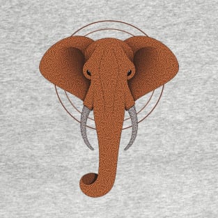 Orange Elephant T-Shirt